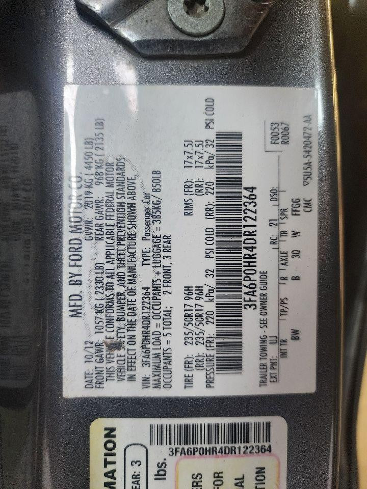 Used Alternator fits: 2013 Ford Fusion 1.5L w/heated seats w/o cooled seats Grad