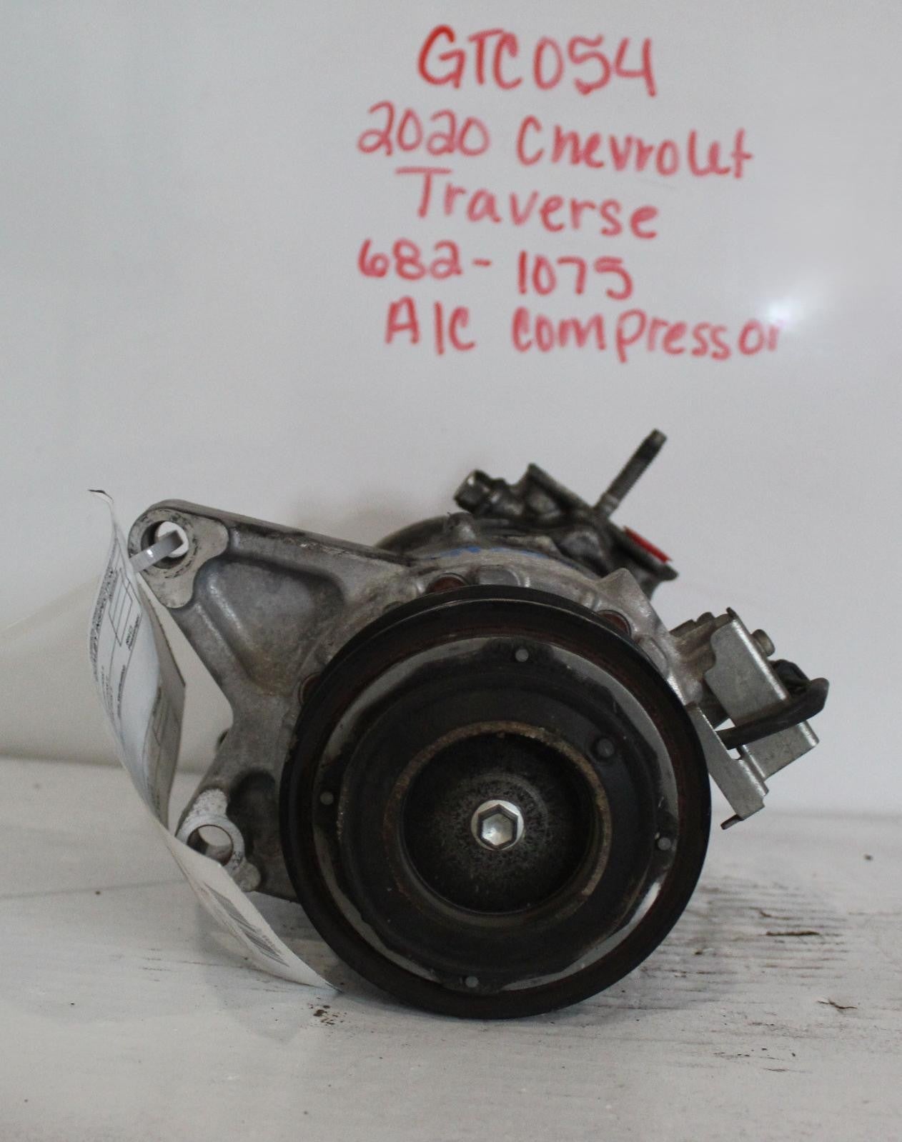 CHEVROLET TRAVERSE Compressor  20 21 22 23