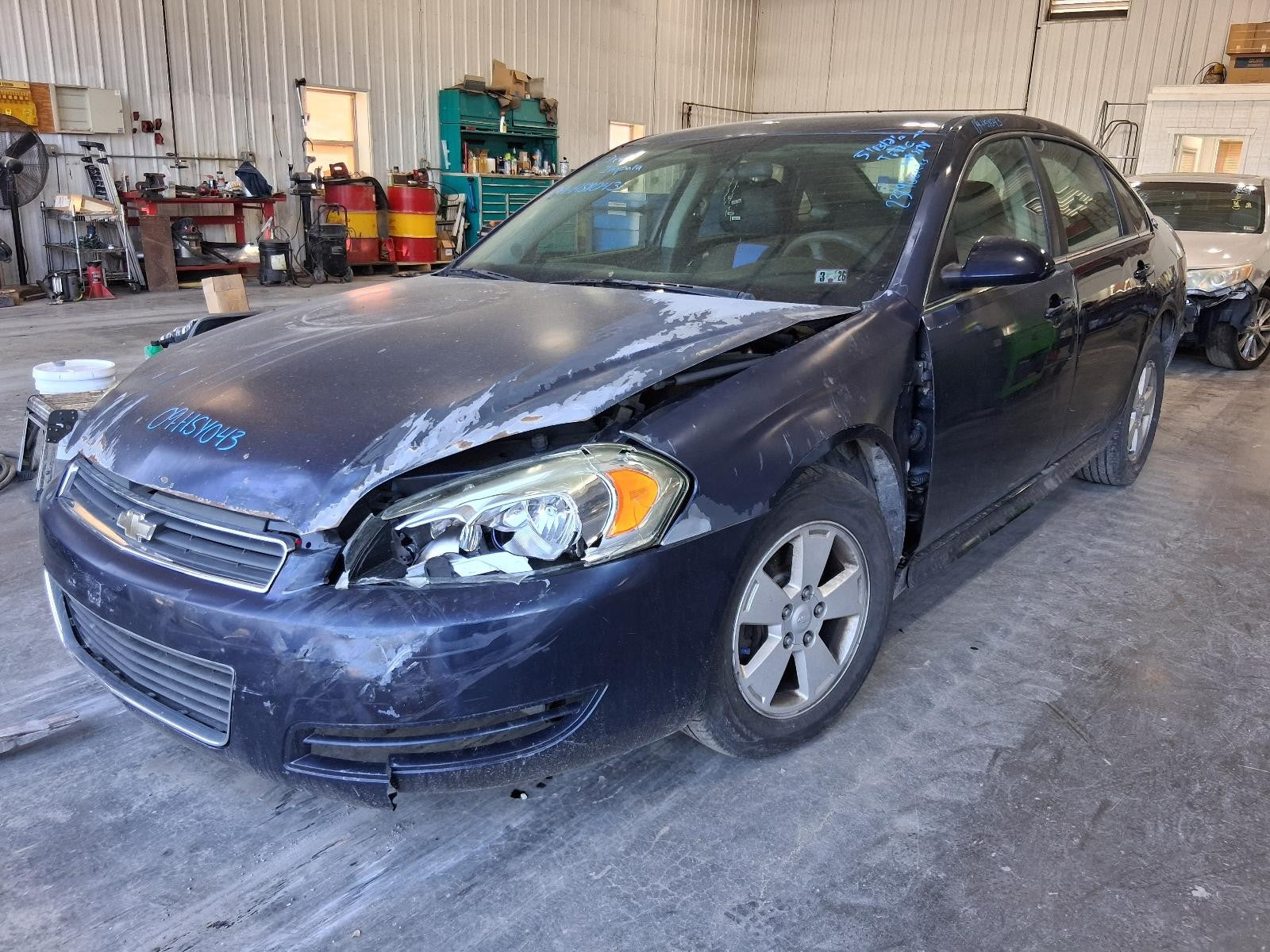 Used Right Door Mirror fits: 2009 Chevrolet Impala Power w/o heated opt DG7 smoo