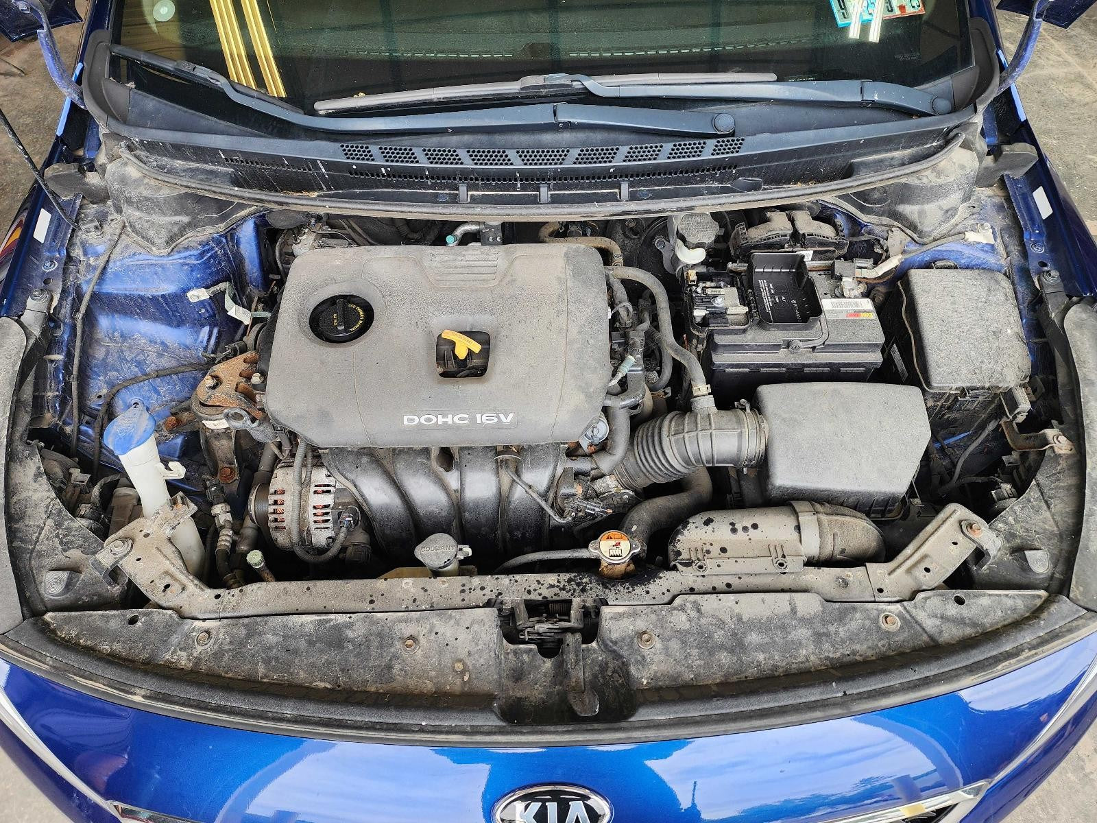 Used Steering Column fits: 2018 Kia Forte Floor Shift Sedan conventional ignitio
