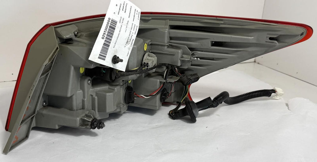 Used Left Tail Light Assembly fits: 2018 Nissan Sentra quarter panel mounted Lef