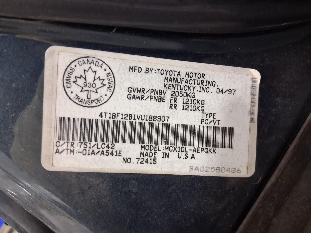 Used Engine Control Module (ECM) fits: 1997 Toyota Avalon Electronic Control Mod
