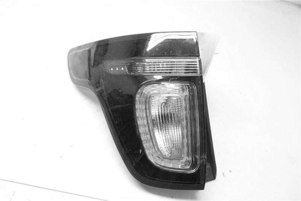 Used Left Tail Light Assembly fits: 2014 Ford Explorer w/o police package red le