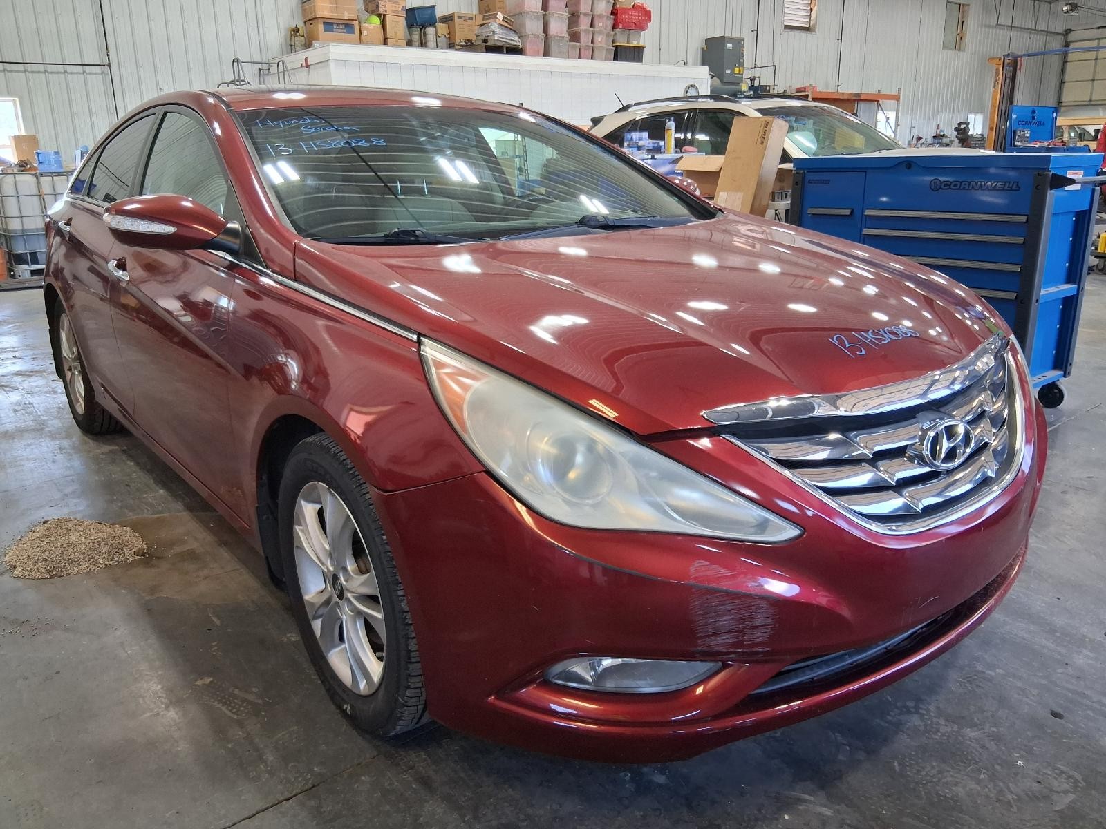 Used Windshield Wiper Motor fits: 2013 Hyundai Sonata 2.4L VIN C 8th digit Grade