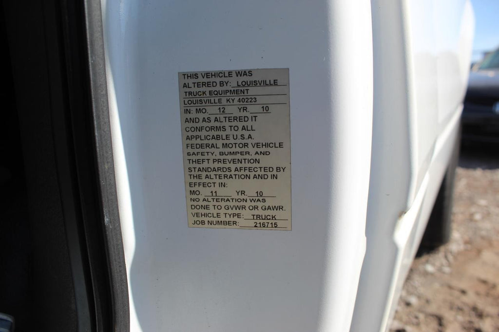Used Left Sun Visor fits: 2010 Ford F150 PICKUP Crew Cab L. w/o illumination w/o