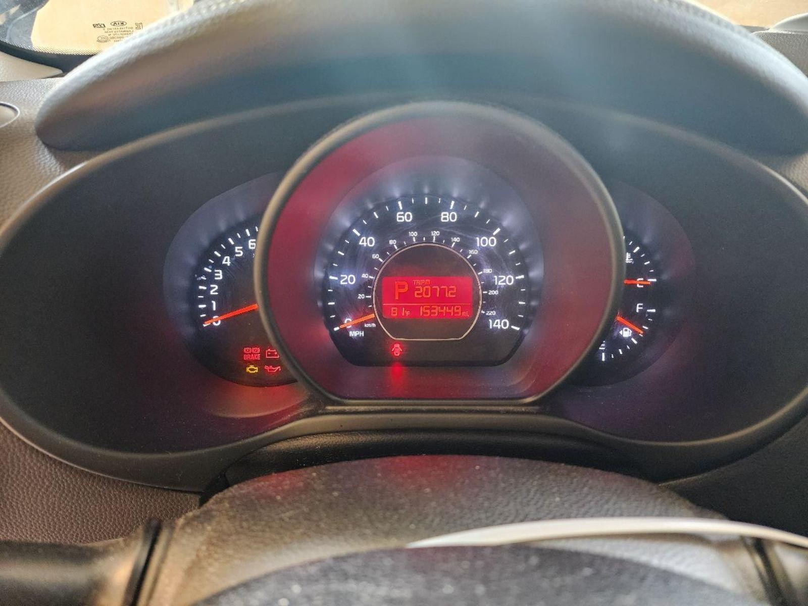 KIA SOUL Speedometer MPH, 2.0L (AT), w/LCD display (Supervision) 14