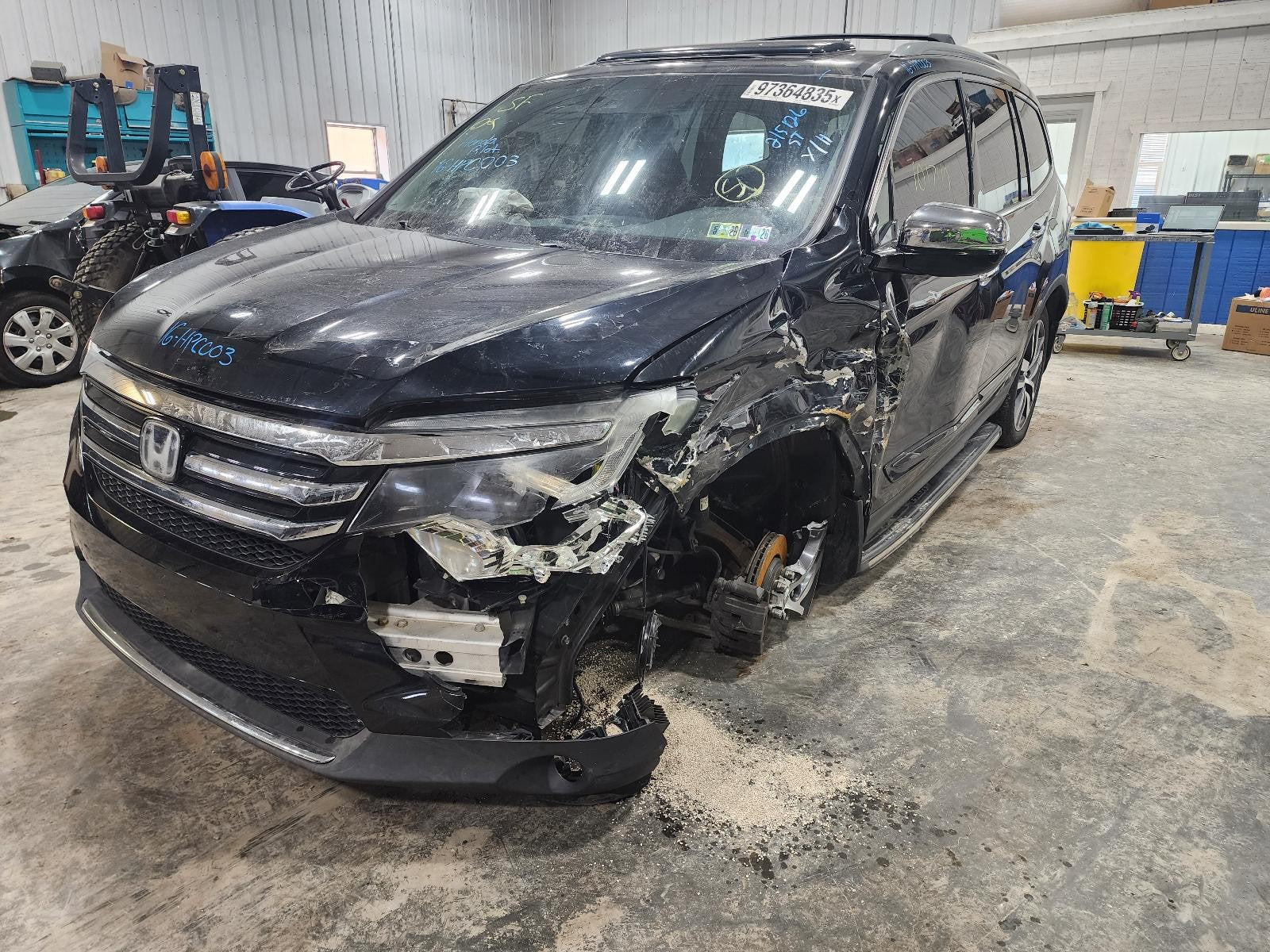 Used Rear HVAC Blower Motor fits: 2016 Honda Pilot rear Rear Grade A