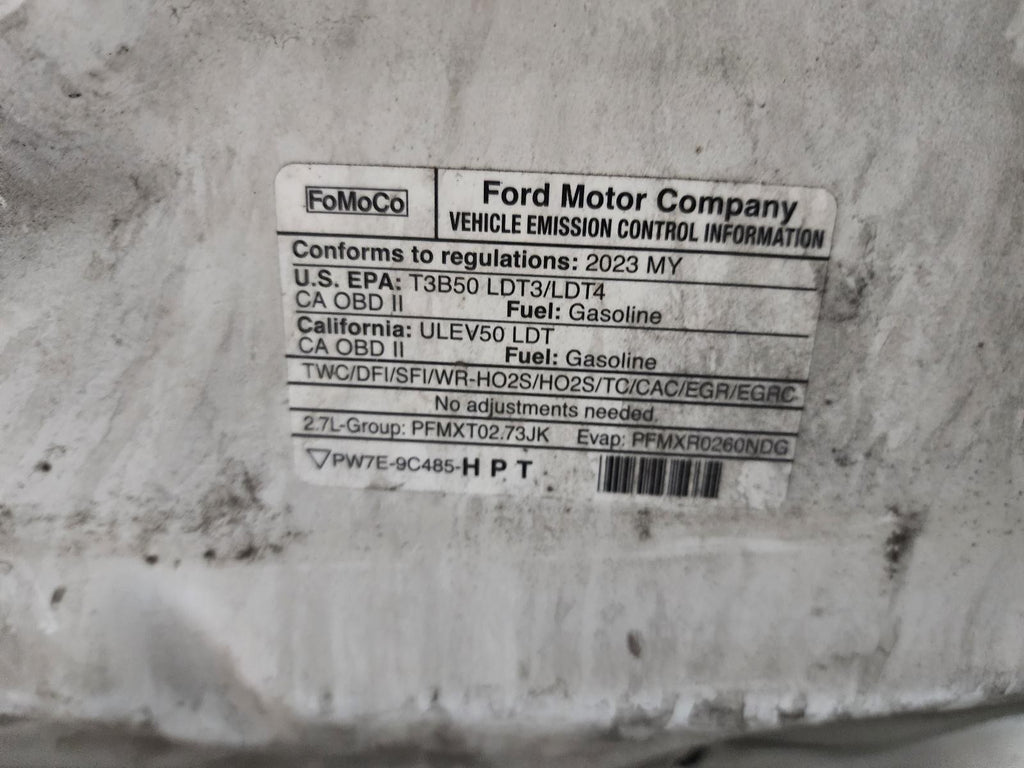 Used Infotainment Display fits: 2023 Ford F150 PICKUP front center dash 8.00`` s