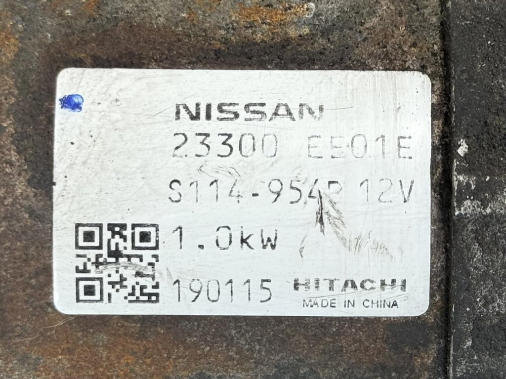 Used Starter Motor fits: 2019 Nissan Versa 1.6L Htbk Note from 9/13 Grade B