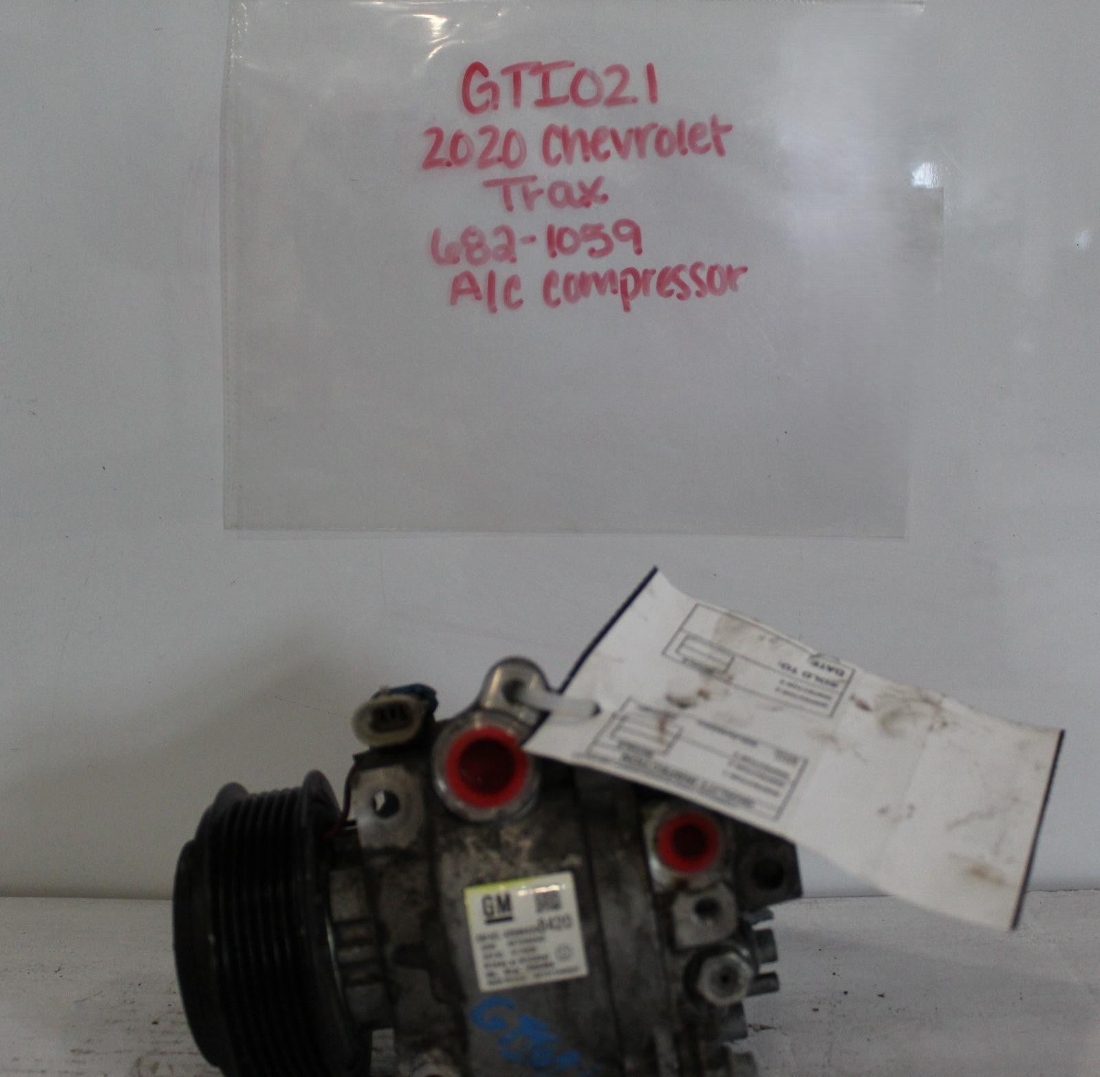 CHEVROLET TRAX Compressor  15 16 17 18 19 20 21