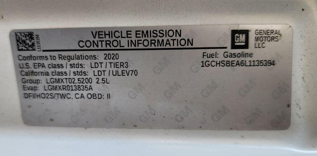 Used Alternator fits: 2020 Chevrolet Colorado VIN 1 4th digit New Style 2.5L 150