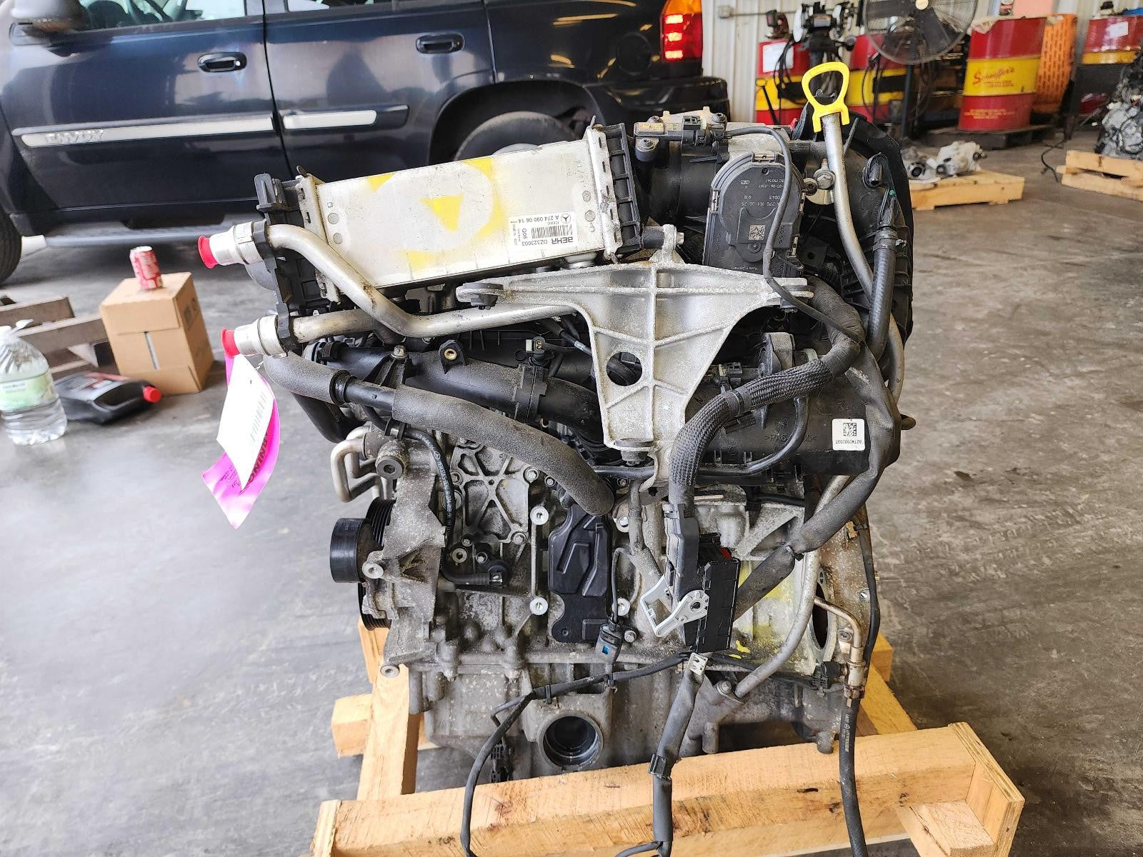 Used Engine Complete Assembly fits: 2016 Mercedes-benz Mercedes glc-class 205 Ty