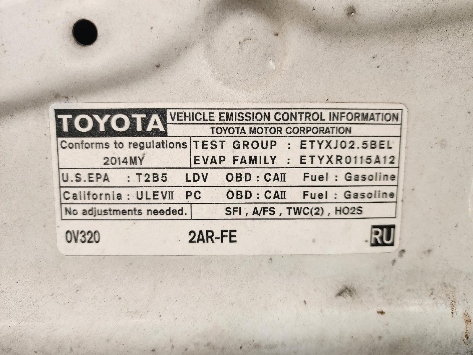 Used Rack and Pinion Assembly fits: 2014 Toyota Camry Power Rack and Pinion VIN