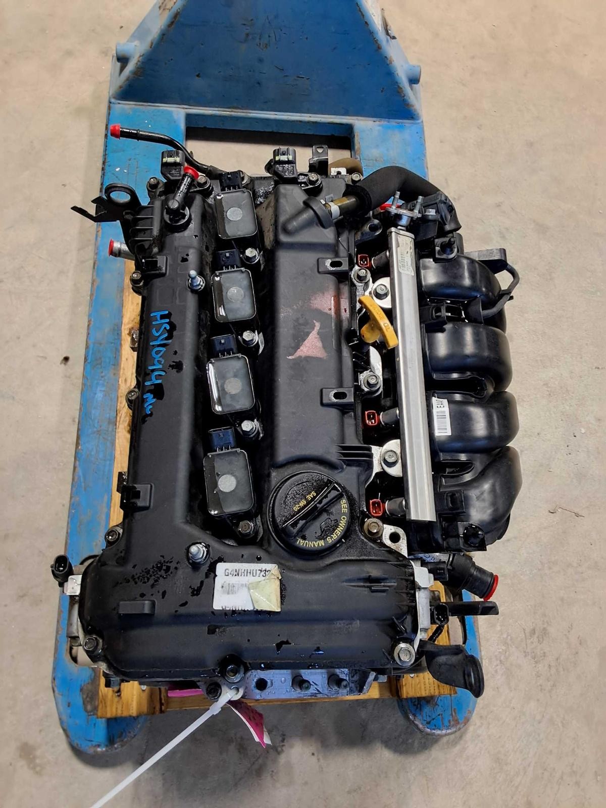 Used Engine Complete Assembly fits: 2018 Hyundai Elantra 2.0L VIN F 8th digit Se