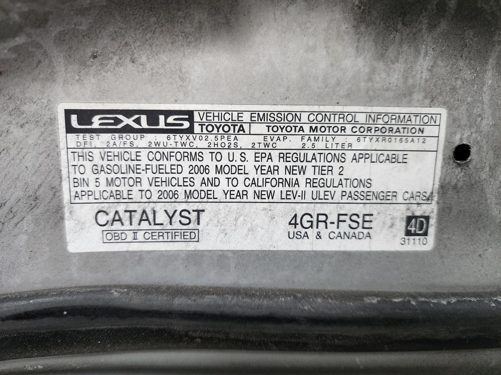 Used HVAC Blower Motor fits: 2006 Lexus IS250 heater Grade A