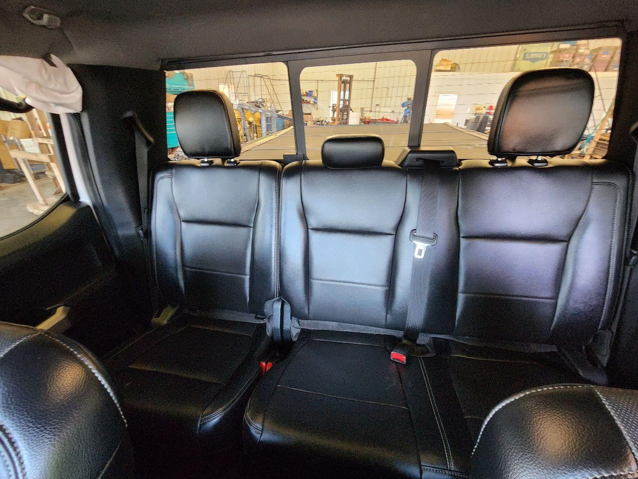 Used Left Sun Visor fits: 2015 Ford F150 PICKUP Crew Cab w/sunroof w/garage door