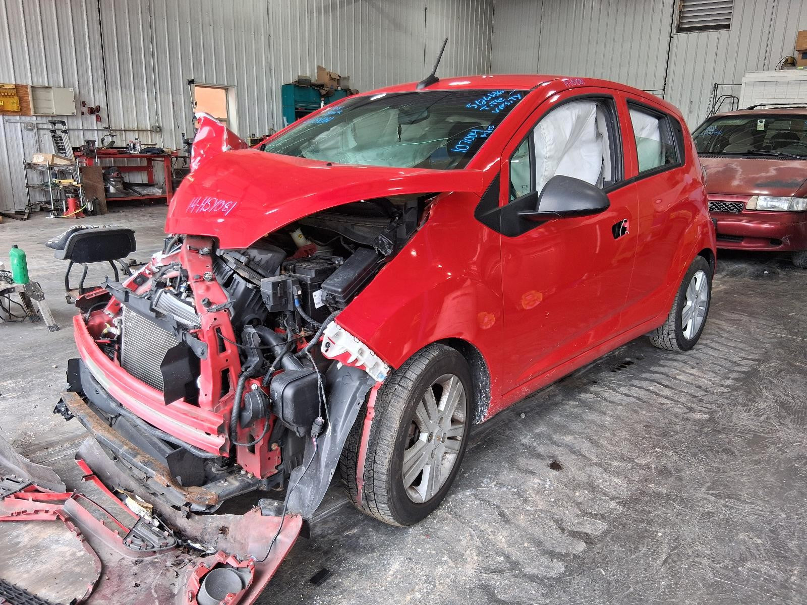 Used Windshield Wiper Motor fits: 2014 Chevrolet Spark  Grade A