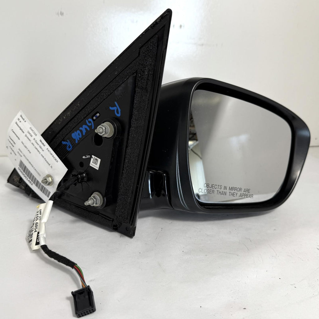 2018-2020 NISSAN PATHFINDER RIGHT SIDE VIEW DOOR MIRROR OEM 