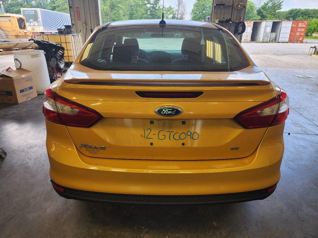 Used Left Outer Tail Light Assembly fits: 2012 Ford Focus Sdn outer quarter pane