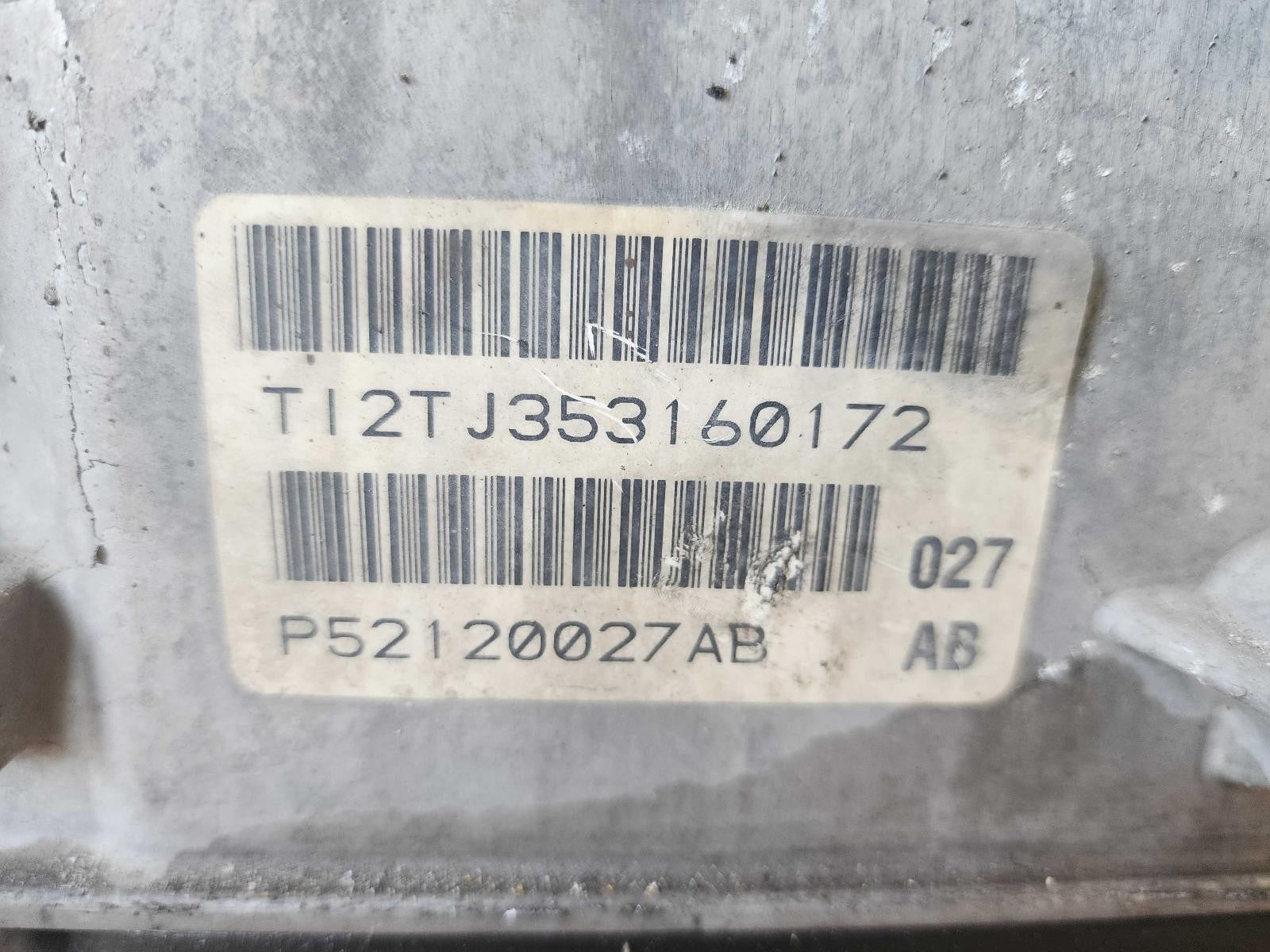 Used Automatic Transmission Assembly fits: 2013 Dodge Challenger AT 3.6L 5 speed