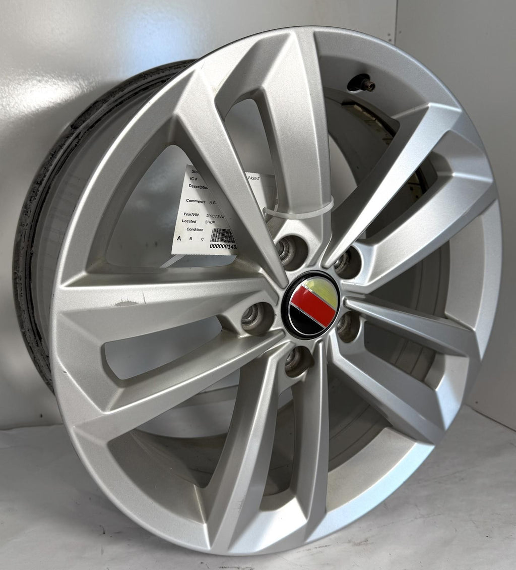 2020-2021 VOLKSWAGEN PASSAT WHEEL 10 SPOKE ALUMINUM 17X7 OEM