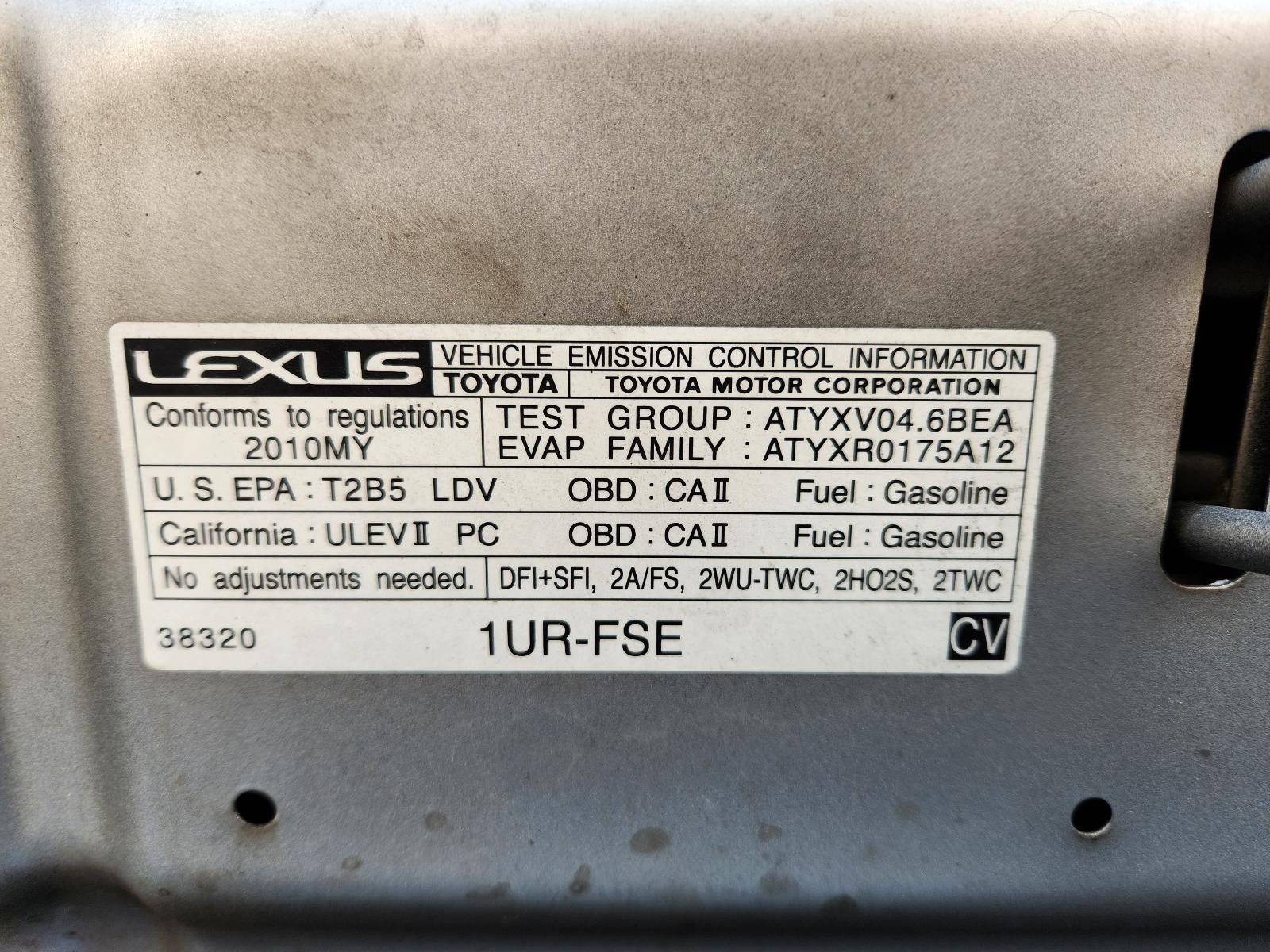 Used Windshield Wiper Motor fits: 2010 Lexus LS460 Prius Plug-in VIN DP 7th and