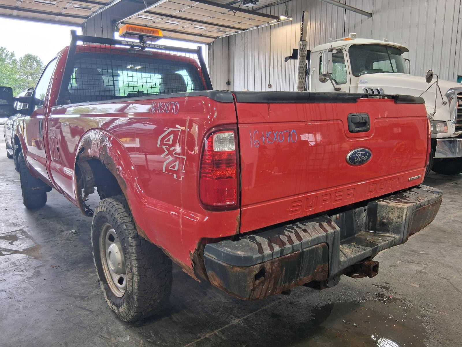 Used Left Headlight Assembly fits: 2016 Ford F350SD PICKUP composite dual beam j