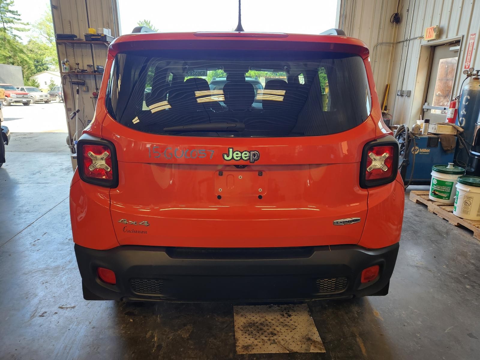 Used Speedometer Gauge fits: 2016 Jeep Renegade cluster tachometer MPH 160 MPH 3