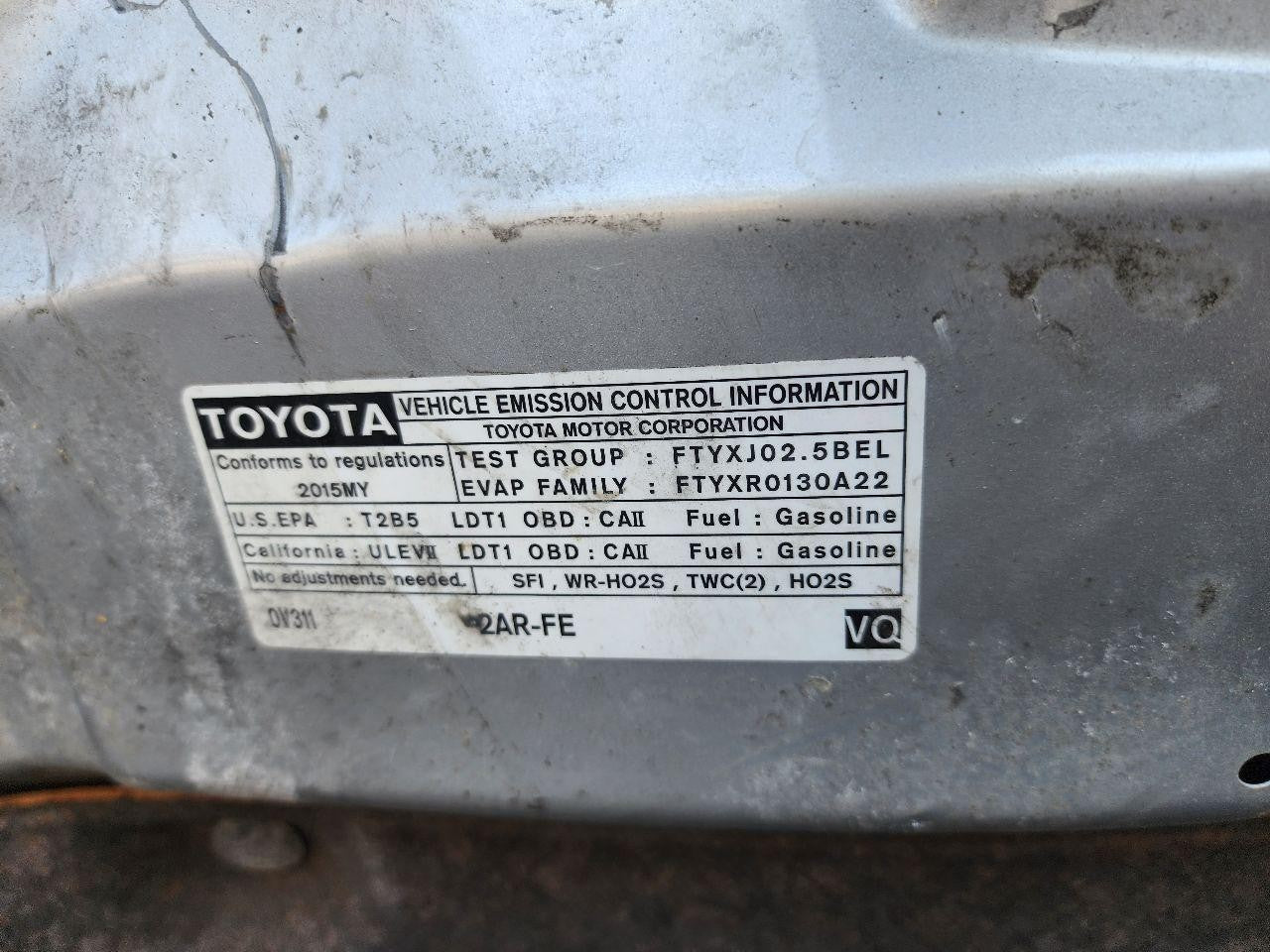 Used Front Left Drive Axle Shaft fits: 2015 Toyota Rav4 Front Axle gasoline Fron