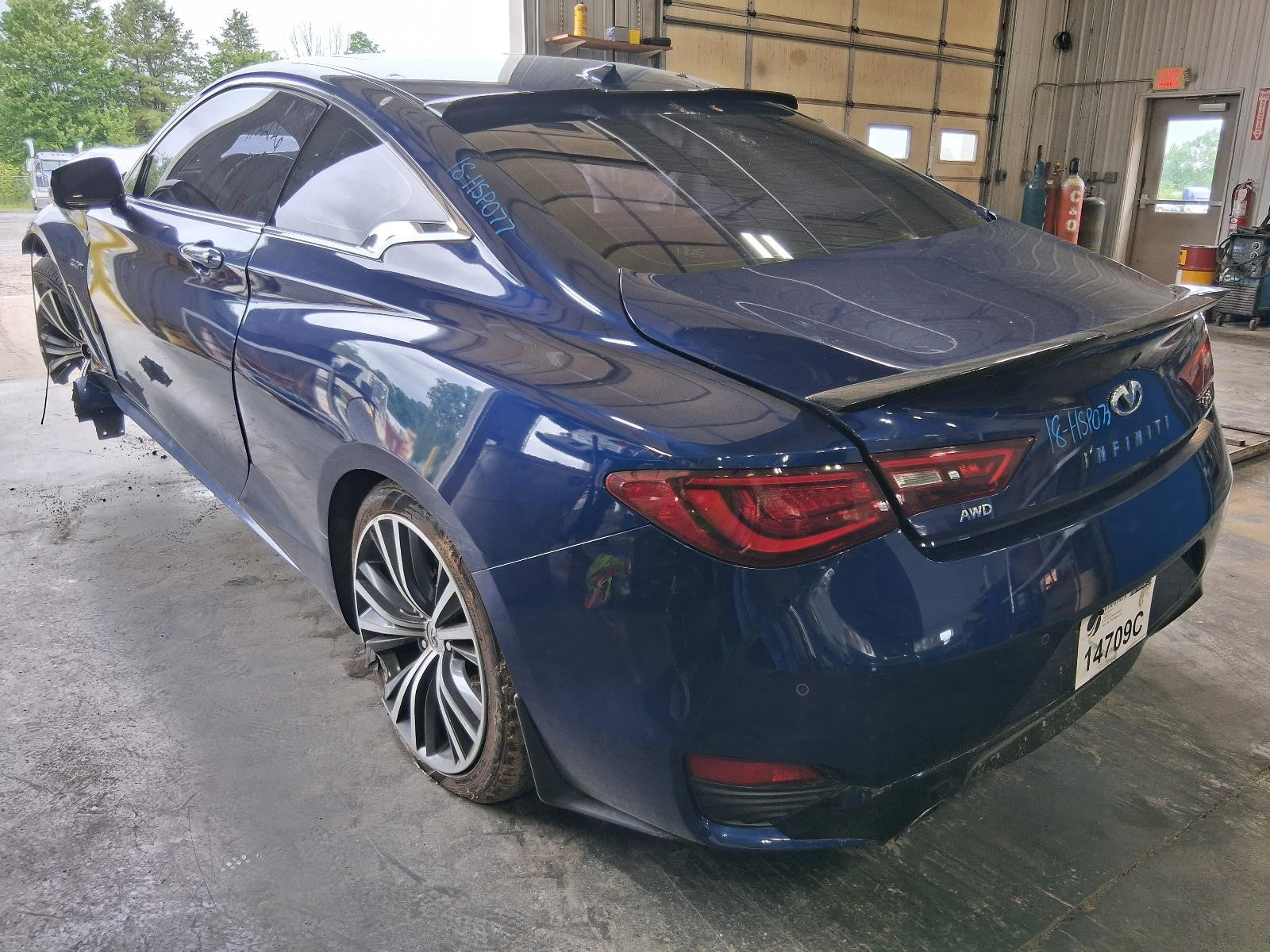 Used Automatic Transmission Assembly fits: 2018 Infiniti Q60 AT 7 speed 3.0L VR3