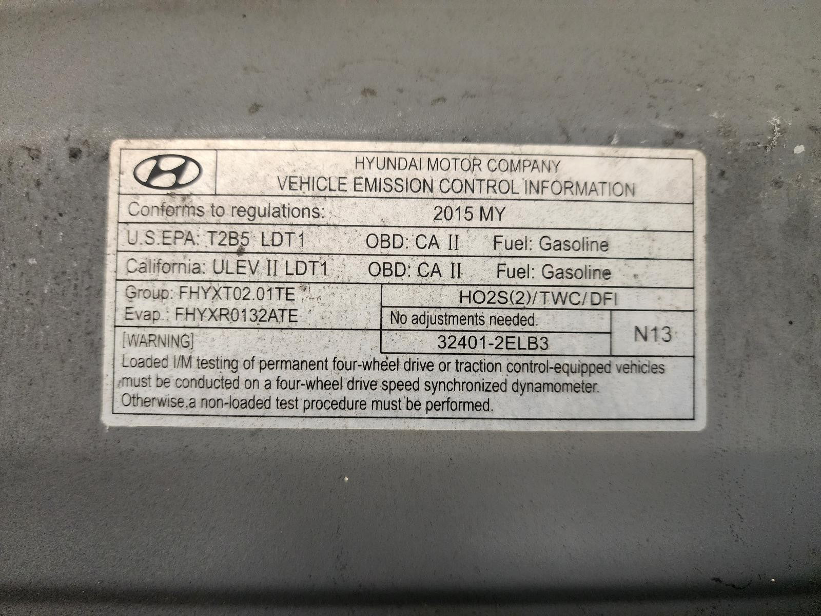 Used HVAC Blower Motor fits: 2015 Hyundai Tucson  Grade A