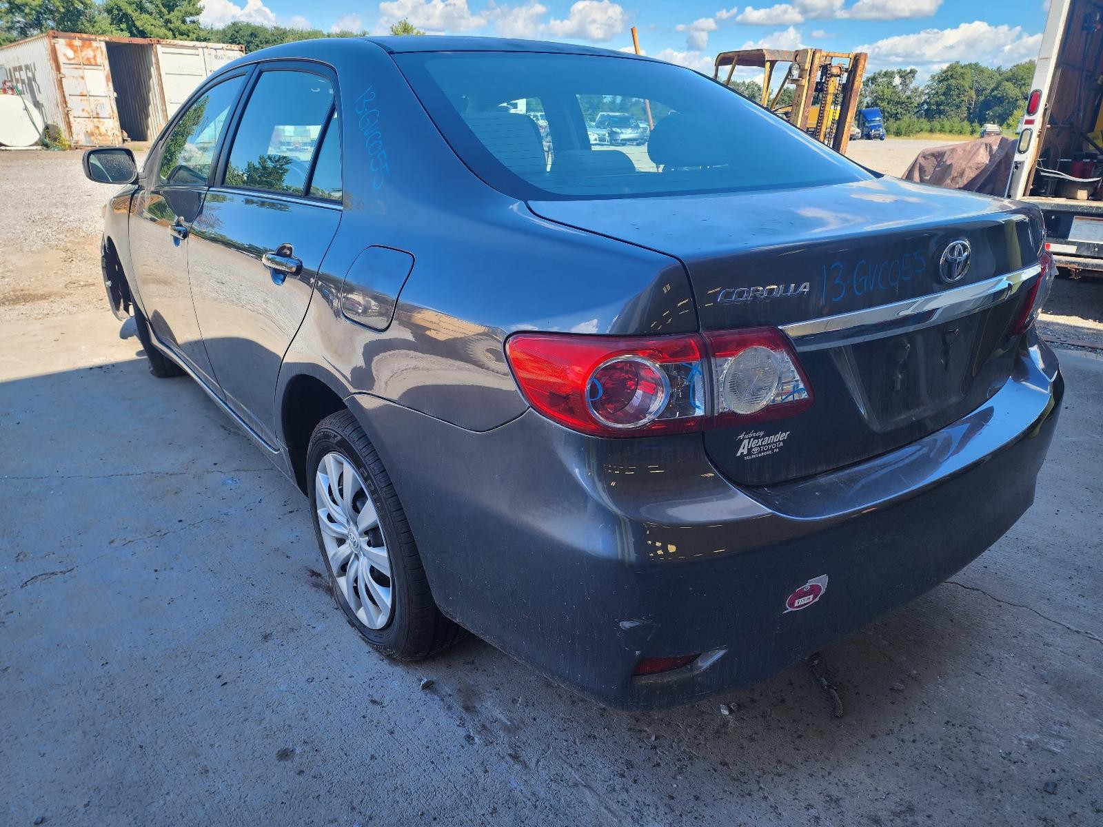 Used Speedometer Gauge fits: 2013 Toyota Corolla cluster only 1.8L MPH LE ID 838