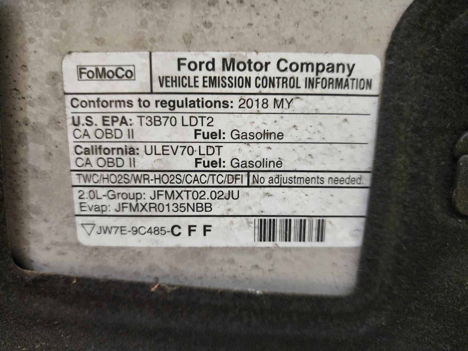 Used Engine Control Module (ECM) fits: 2018 Ford Edge Electronic Control Module