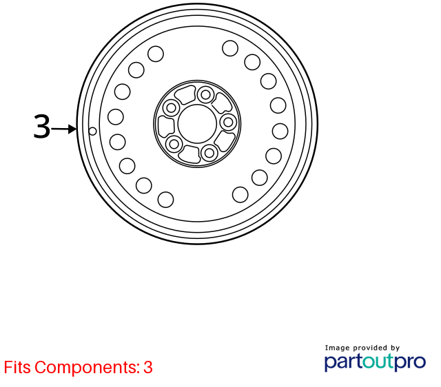 Used Spare Tire Wheel fits: 2017 Hyundai Tucson 15x4 compact spare Spare Tire Gr
