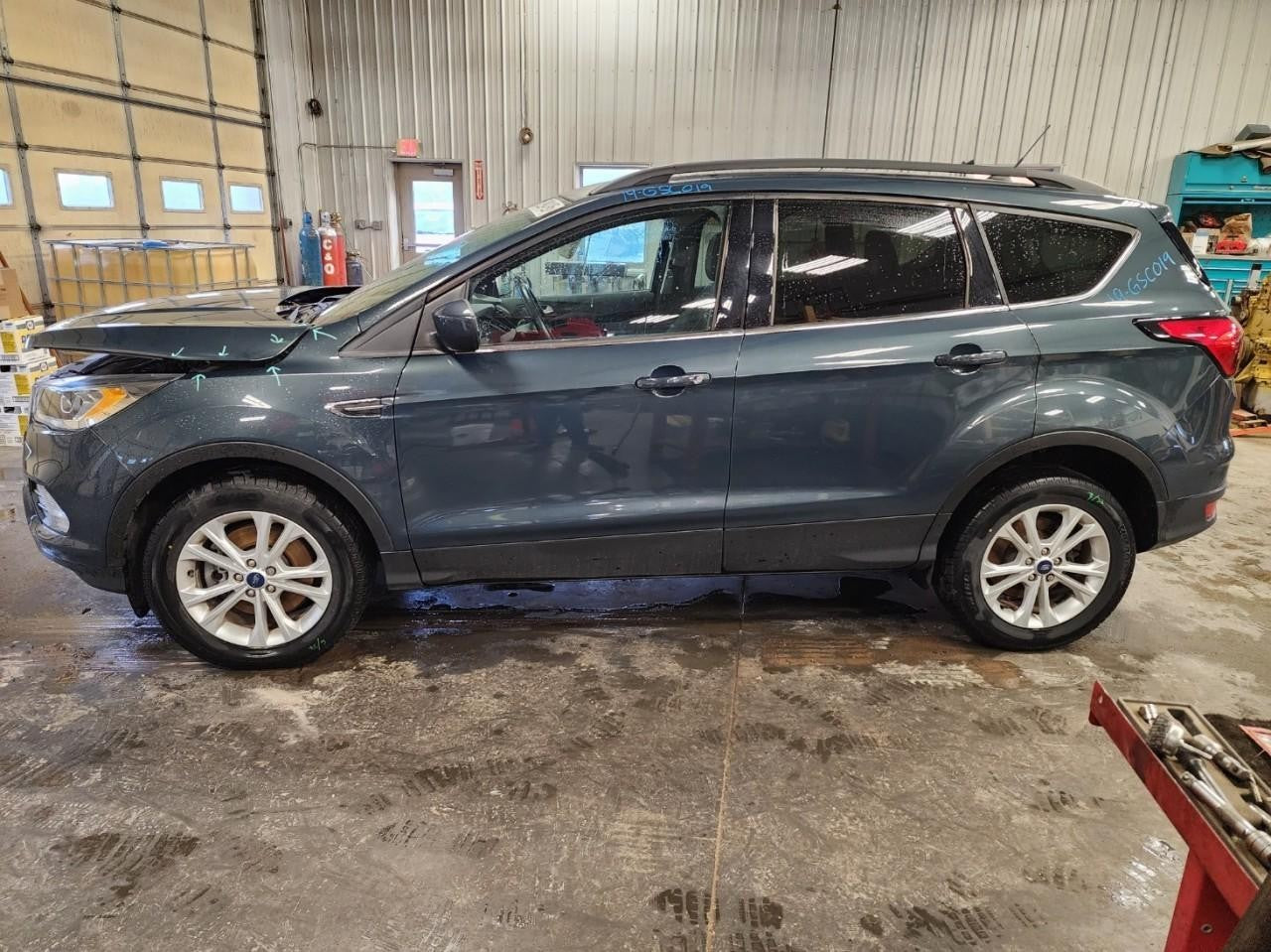 Used Front Left Seat Front fits: 2019 Ford Escape bucket air bag electric leathe