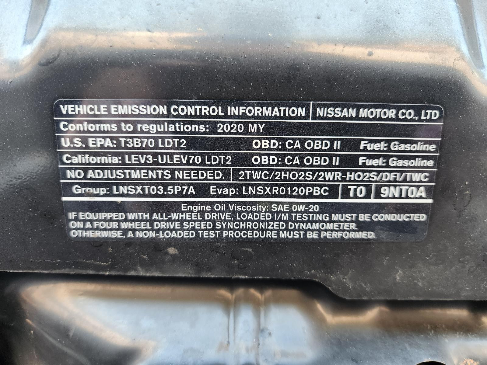 Used Engine Coolant Reservoir fits: 2020 Nissan Pathfinder  Grade A