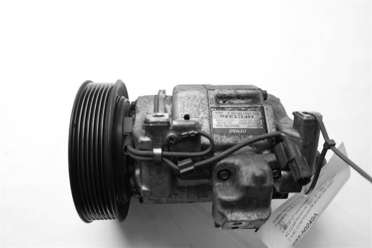 Used A/C Compressor fits: 2011 Honda Accord 2.4 Grade A