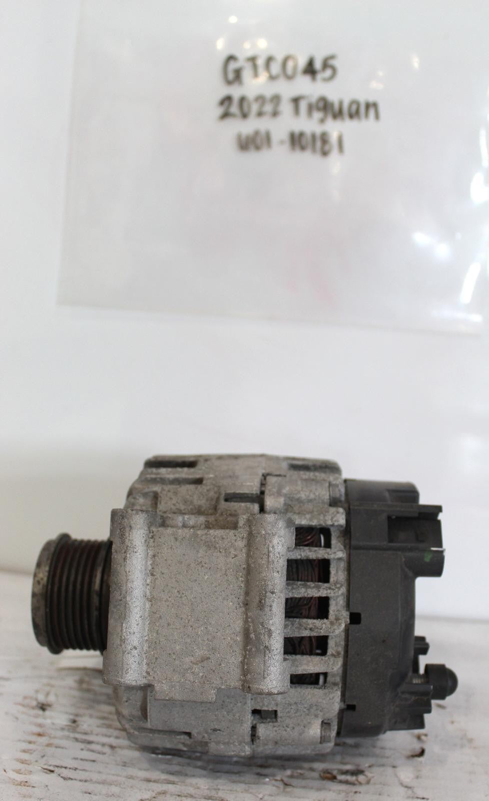 VOLKSWAGEN TIGUAN Alternator ID 06K903026C 20 21 22 23
