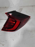 Used Right Tail Light Assembly fits: 2021 Hyundai Sonata US built LED quarter pa