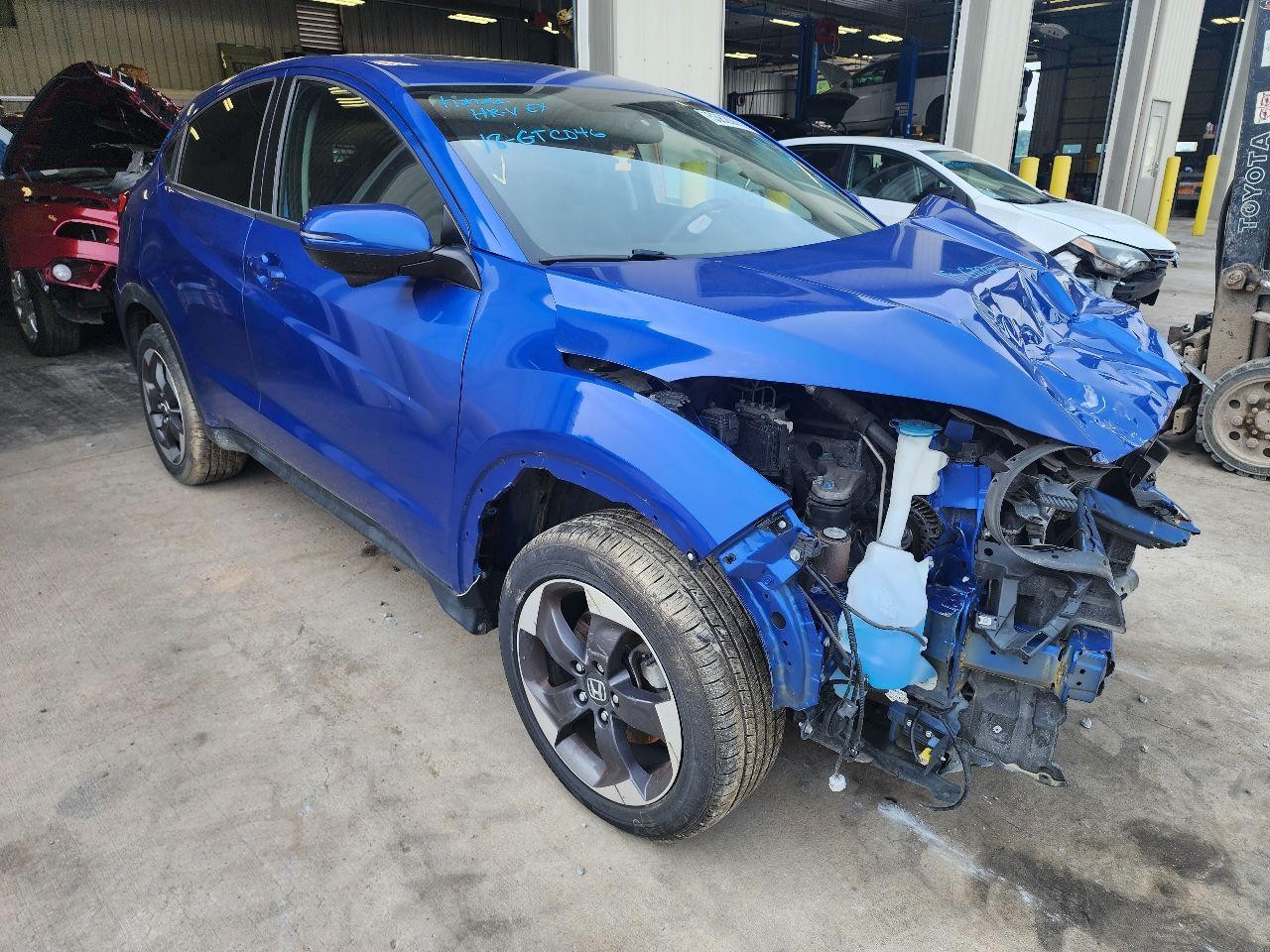 Used Steering Column fits: 2018 Honda Hr-v keyless ignition Smart Entry AT CVT G