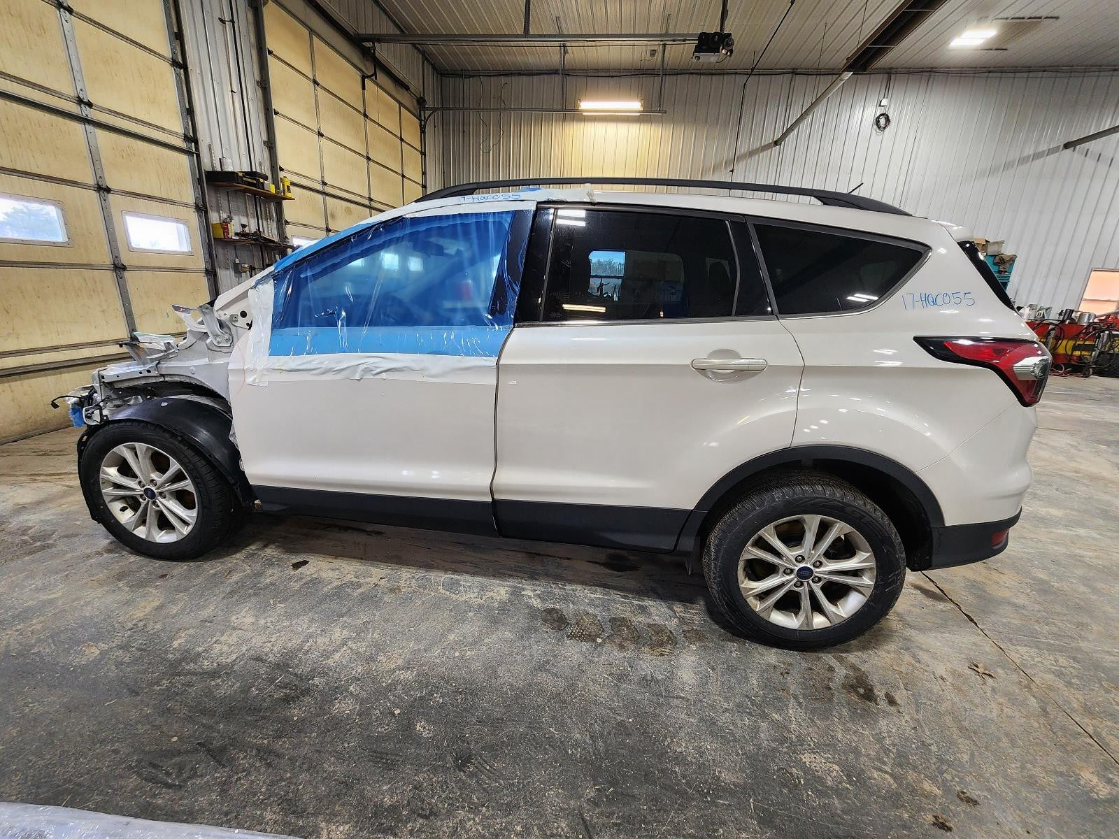 Used Deck Lid fits: 2017 Ford Escape privacy tint glass bright red lens manual l