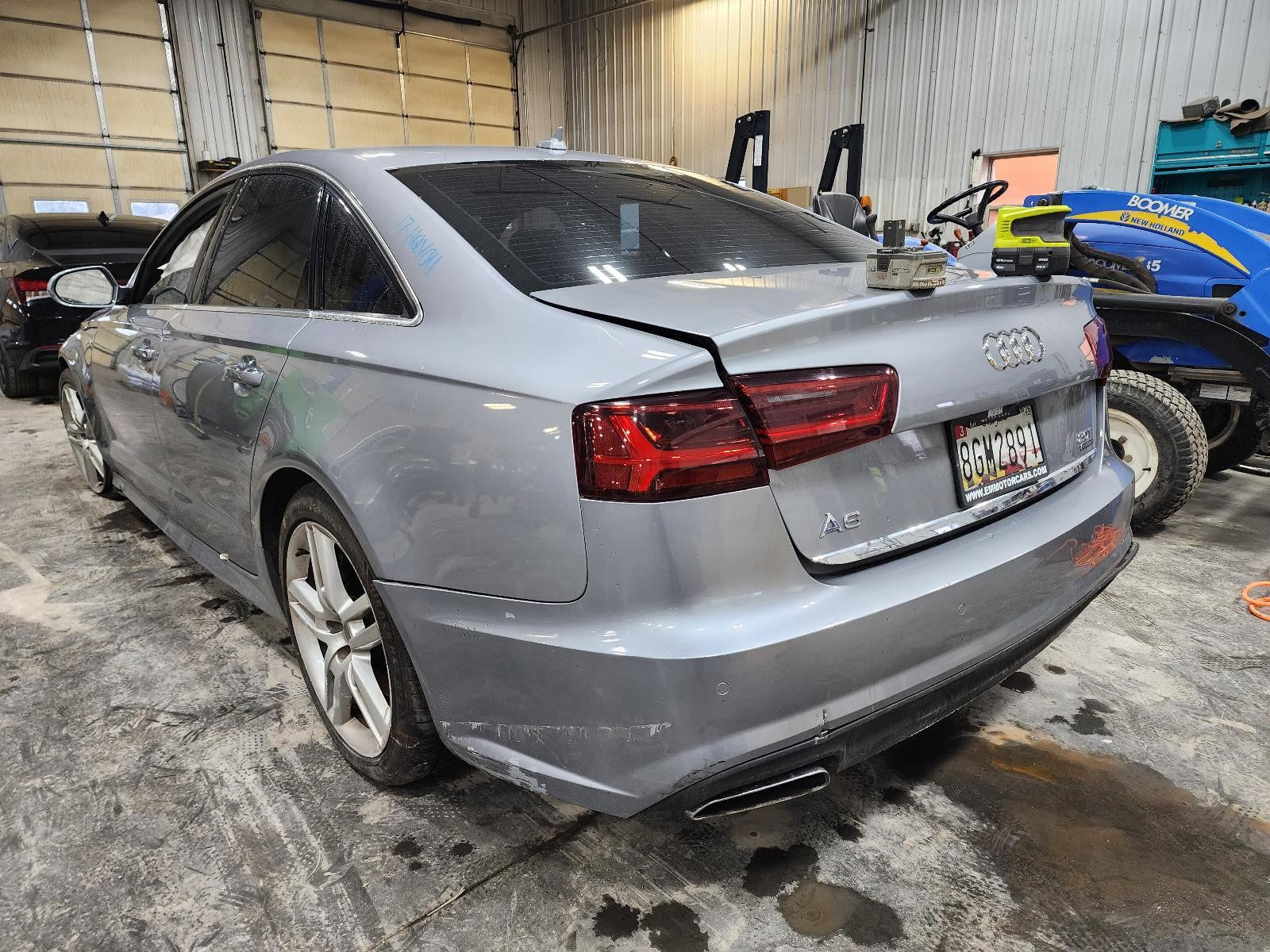 Used Right Door Mirror fits: 2017 Audi A6 power painted housing manual folding o