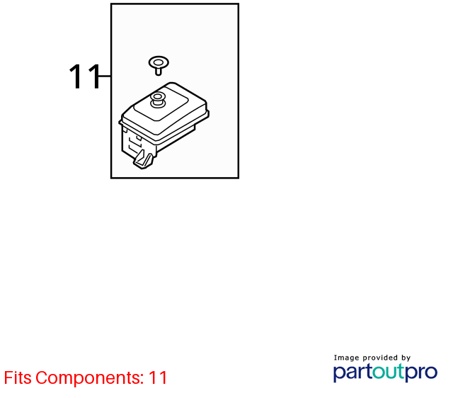 Used Engine Coolant Reservoir fits: 2015 Hyundai Sonata 1.6L turbo US market Gra
