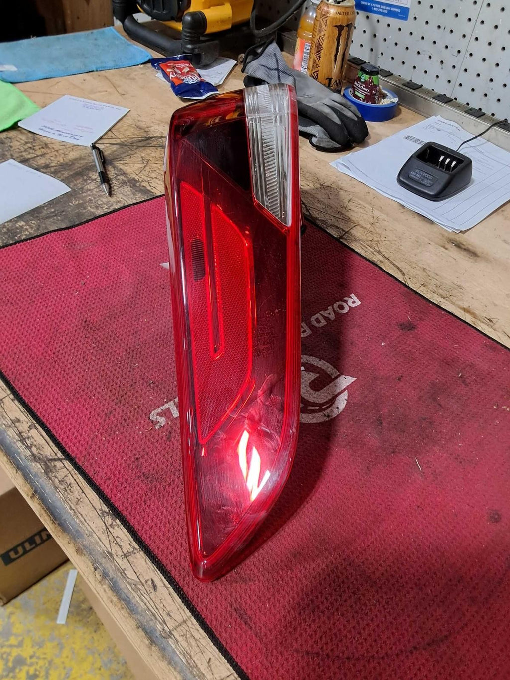 Used Left Tail Light Assembly fits: 2019 Kia Optima LX US built VIN 5 1st digit