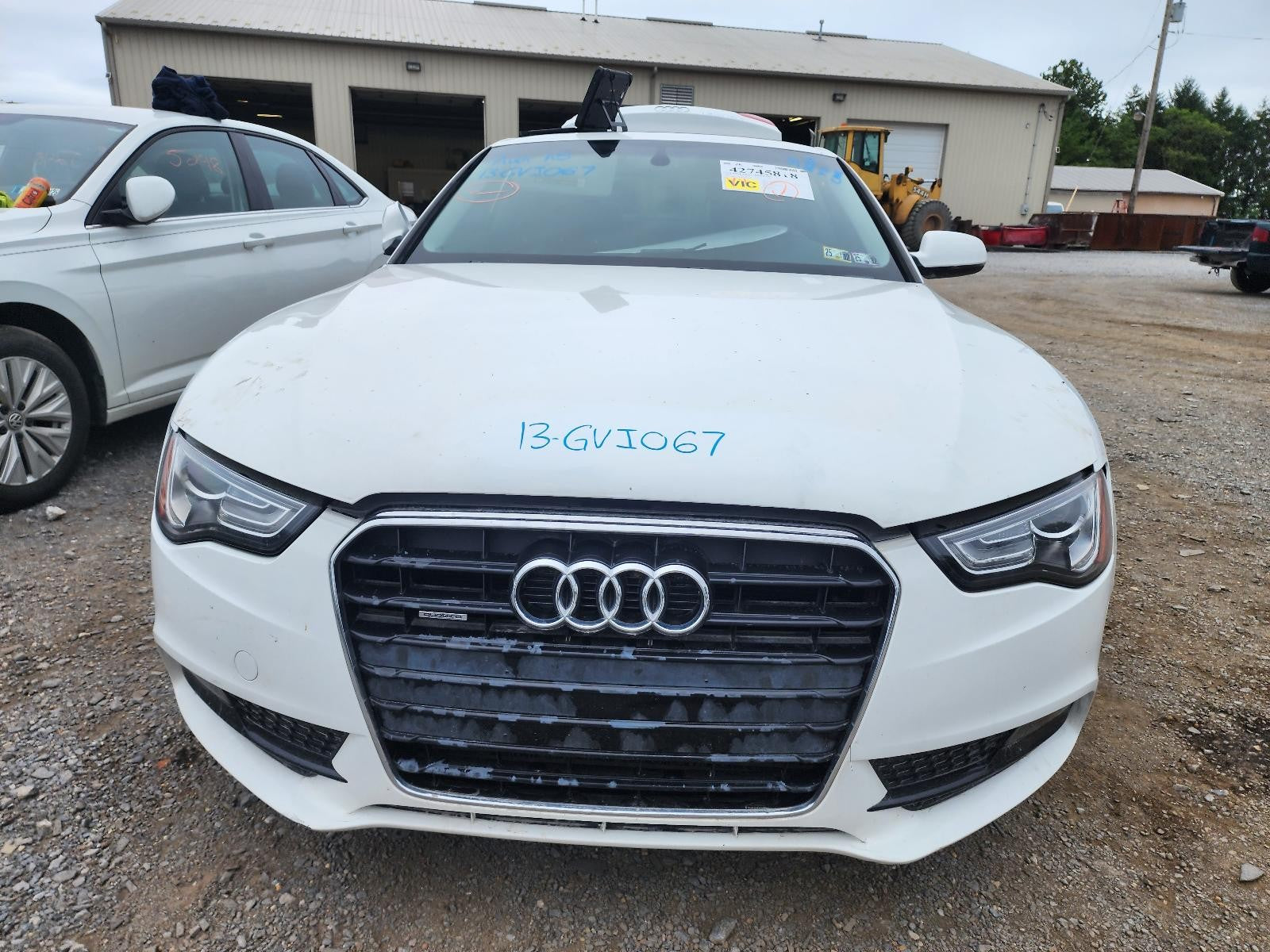 Used Front Right Seat Front fits: 2013 Audi A5 Cpe electric leather w/o sport se
