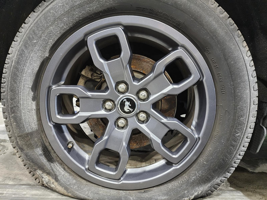 Used Wheel fits: 2022 Ford Bronco sport 17x7 alloy 5 spoke slotted spoke Grade A