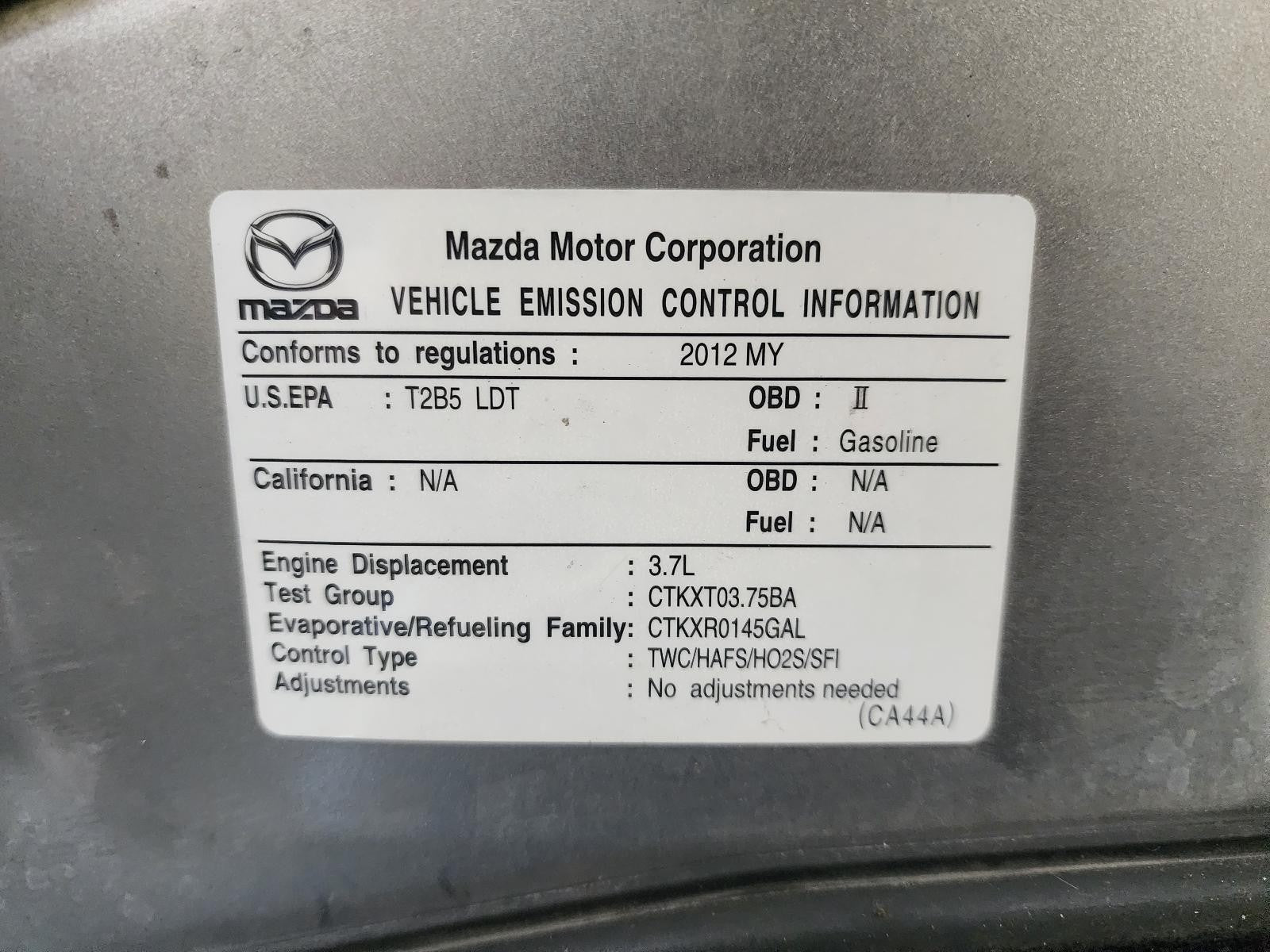 Used Alternator fits: 2012 Mazda CX-9 3.7 Grade C
