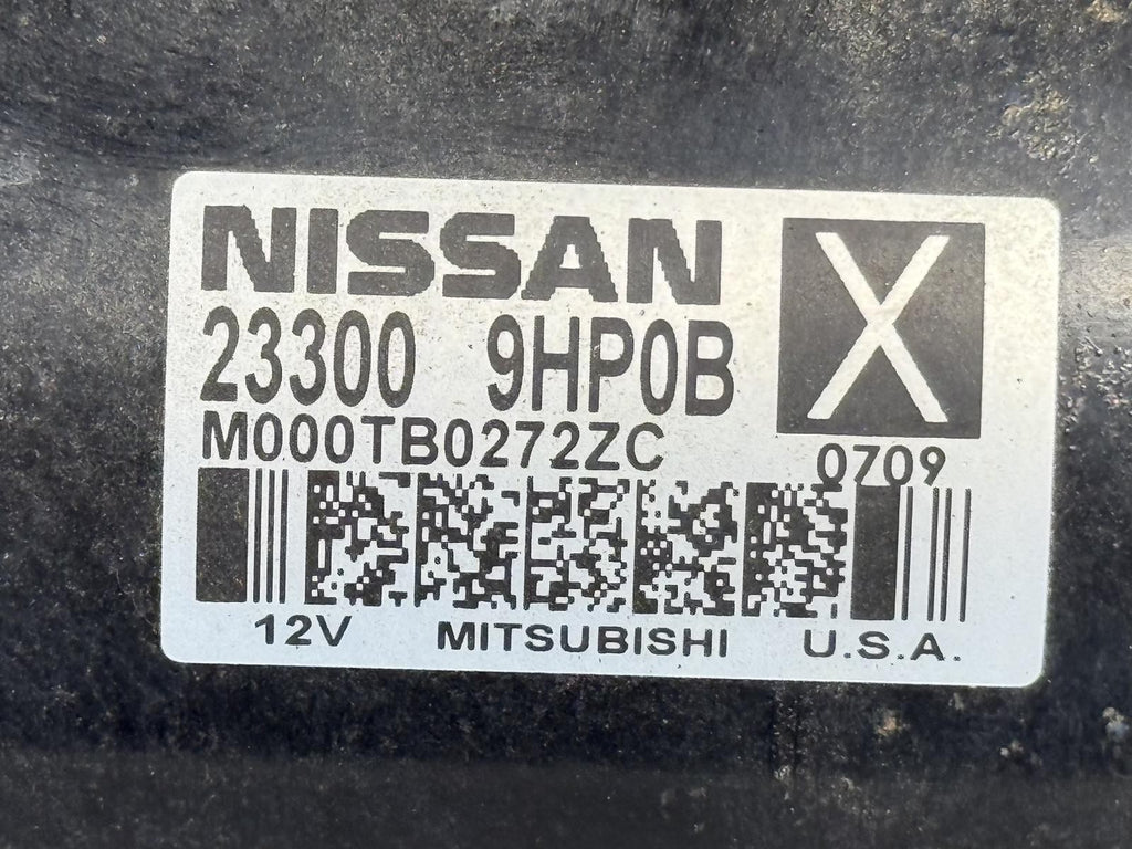 Used Starter Motor fits: 2020 Nissan Pathfinder AT CVT Grade B