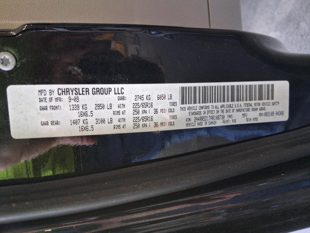 Used Engine Control Module (ECM) fits: 2010 Chrysler Town & country Electronic C