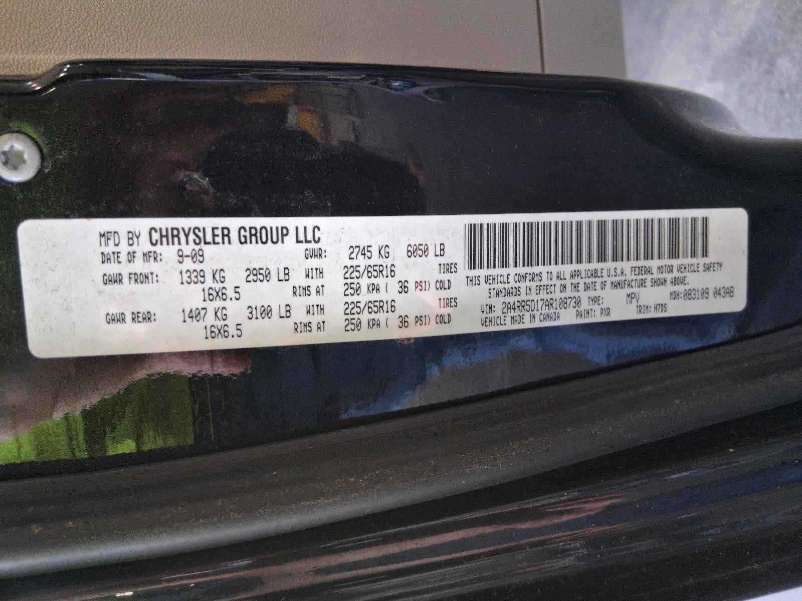 Used Engine Control Module (ECM) fits: 2010 Chrysler Town & country Electronic C